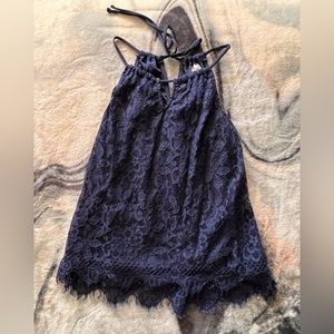 Lace tank top